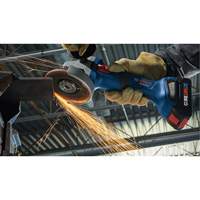 Brushless Angle Grinder with Slide Switch, 4-1/2" Wheel, 18 V GTA Hardware Inc