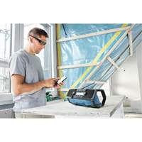 Compact Jobsite Radio with Bluetooth&reg; 5.0, Lithium-Ion, 18 V GTA Hardware Inc