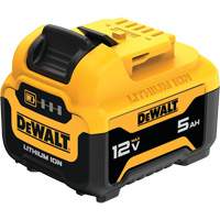 MAX* Battery, Lithium-Ion, 12 V, 5 Ah GTA Hardware Inc