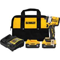 ATOMIC MAX* Cordless Impact Wrench With Hog Ring Anvil Kit, 20 V, 1/2" Socket GTA Hardware Inc