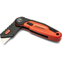 Couteau utilitaire pliant, 1" lame, lame en Acier, poign&eacute;e en Aluminium GTA Hardware Inc