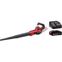 Cordless 110 CFM Universal Blower with 2.5Ah Battery & Charger Starter Kit, 18 V, 155.34 MPH Output, Battery Powered GTA Hardware Inc