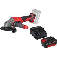Meuleuse dangle professionnelle sans fil avec batterie 4 Ah PXC et ensemble chargeur de d&eacute;part, Roue de 5", 18 V GTA Hardware Inc
