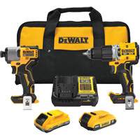 Ensemble de perceuse-visseuse sans fil et sans balais de premi&egrave;re qualit&eacute; XR, 20 V GTA Hardware Inc