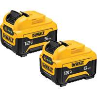 Max* Battery Packs, Lithium-Ion, 12 V, 5 Ah GTA Hardware Inc