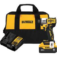 XR&reg; 3-Speed Brushless Cordless Impact Driver Kit, 20 V, 1/4" Socket GTA Hardware Inc