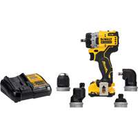 XTREME Brushless Cordless 5-in-1 Drill/Driver Kit, Lithium-Ion, 12 V, 3/8" Chuck GTA Hardware Inc
