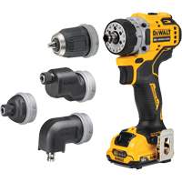 XTREME Brushless Cordless 5-in-1 Drill/Driver Kit, Lithium-Ion, 12 V, 3/8" Chuck GTA Hardware Inc
