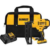 XR&reg; 16 GA Cordless Straight Finish Nailer Kit, 20 V, Lithium-Ion GTA Hardware Inc