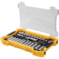 Jeu d'outils 3/8" & 1/2" pour m&eacute;canicien avec plateau & couvercle TOUGHSYSTEM 2.0 GTA Hardware Inc