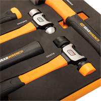 Mixed Hammer Set in Foam Storage Tray, 5 Pieces GTA Hardware Inc