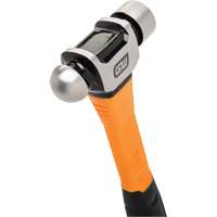 Ball Pein Hammer, 16 oz. Head Weight, Plain/Polished Face, Fibreglass Handle GTA Hardware Inc