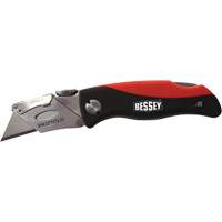 Couteau utilitaire pliant, 2-3/8" lame, poign&eacute;e en Plastique/Coussin&eacute;e GTA Hardware Inc