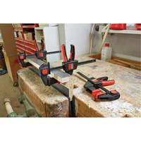 Serre-joints de table &agrave; une main (2 pi&egrave;ces), 6" (152,4 mm) GTA Hardware Inc