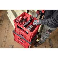 PACKOUT XL Crate, 15-3/4" x 18-5/8" x 15", Black/Red GTA Hardware Inc