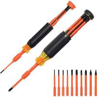 Ensemble de tournevis isol&eacute;s autoverrouillants 10-en-2 GTA Hardware Inc
