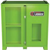 Armoire de rangement d'&eacute;PI sur place, Acier, Vert lime haute visibilit&eacute; GTA Hardware Inc