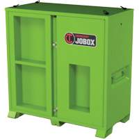 Armoire de rangement d'&eacute;PI sur place, Acier, Vert lime haute visibilit&eacute; GTA Hardware Inc