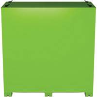 Armoire ventil&eacute;e pour le rangement d'&eacute;PI sur place, Acier, Vert lime haute visibilit&eacute; GTA Hardware Inc