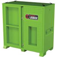 Armoire ventil&eacute;e pour le rangement d'&eacute;PI sur place, Acier, Vert lime haute visibilit&eacute; GTA Hardware Inc