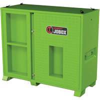 Armoire de rangement d'&eacute;PI sur place, Acier, Vert lime haute visibilit&eacute; GTA Hardware Inc