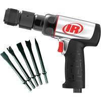 Marteau pneumatique robuste avec burins, 16,2 pi³/min, 1/4" NPT, 3330 coups/min, 3/4" x 2-1/2" (19,05 mm x 63,5 mm) GTA Hardware Inc