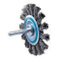Knot Twisted Mounted Wire Wheel, 2-3/4" Dia., 0.02" Fill GTA Hardware Inc
