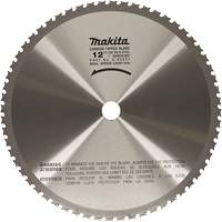Cut Off Saw Blade for Portable Cut Off Saws, 12", 60 Teeth, Metal Use GTA Hardware Inc