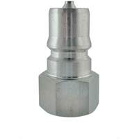 Hydraulic Quick Coupler - Plug, Stainless Steel, 3/4" Dia. GTA Hardware Inc