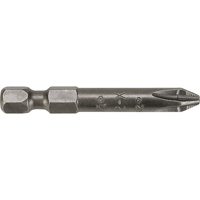 EMBOUTS &agrave; MANDRIN 1/4" PHILLIPS, ACR, Phillips, Embout #1, Prise 1/4", Longueur 1-15/16" GTA Hardware Inc