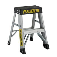 Industrial Extra Heavy-Duty Step Stool/Ladders, 2', Aluminum, 300 lbs. Capacity, Type 1A GTA Hardware Inc