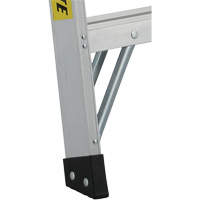 3400 Series Industrial Extra Heavy-Duty Step Ladder, 4', Aluminum, 300 lbs. Capacity, Type 1A GTA Hardware Inc