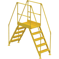 Crossover Ladder, 79 1/2" Overall Span, 50" H x 24" D, 24" Step Width GTA Hardware Inc