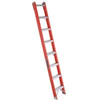 FH1000 Series Industrial Heavy-Duty Shelf Ladders, 8', Fibreglass, 300 lbs., CSA Grade 1A GTA Hardware Inc