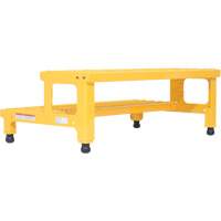 Adjustable Step-Mate Stand, 2 Step(s), 36-3/16" W x 22-7/8" L x 15-1/4" H, 500 lbs. Capacity GTA Hardware Inc