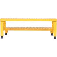 Adjustable Step-Mate Stand, 2 Step(s), 36-3/16" W x 22-7/8" L x 15-1/4" H, 500 lbs. Capacity GTA Hardware Inc