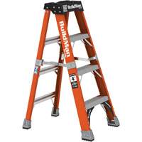 Step Ladder, 4', Fibreglass, 375 lbs. Capacity, Type 1AA GTA Hardware Inc