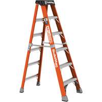 Step Ladder, 6', Fibreglass, 375 lbs. Capacity, Type 1AA GTA Hardware Inc