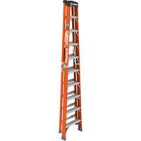 Step Ladder, 10', Fibreglass, 375 lbs. Capacity, Type 1AA GTA Hardware Inc