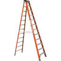 Step Ladder, 12', Fibreglass, 375 lbs. Capacity, Type 1AA GTA Hardware Inc