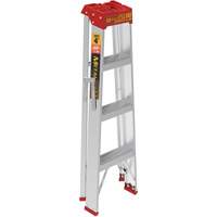 Step Ladder, 4', Aluminum, 200 lbs. Capacity, Type 3 GTA Hardware Inc
