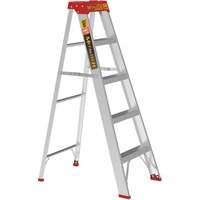 Step Ladder, 5', Aluminum, 200 lbs. Capacity, Type 3 GTA Hardware Inc