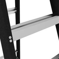 Escabeau avec plateau &agrave; peinture, 10', Fibre de verre, Capacit&eacute; 250 lb, Type 1 GTA Hardware Inc