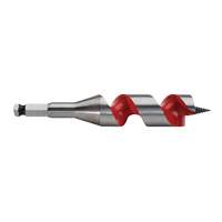 Longue m&egrave;che h&eacute;licoidale pour perceuse, Diam&egrave;tre de 1-1/8", Cannelure 3", Tige 7/16" hexagonal GTA Hardware Inc