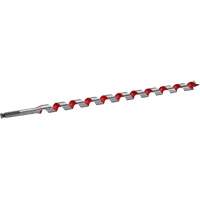 Longue m&egrave;che h&eacute;licoidale pour perceuse, Diam&egrave;tre de 13/16", Cannelure 15", Tige 7/16" hexagonal GTA Hardware Inc