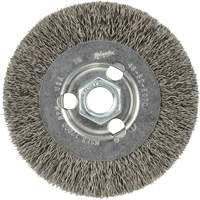 Disque &agrave; fils cr&ecirc;p&eacute;s, 4" dia., Fils 0,12", Arbre 5/8"-11 GTA Hardware Inc