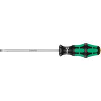 Tapered Slotted Screwdriver, 6.5 mm Tip, Round, 10-1/16" L, Plastic Handle GTA Hardware Inc