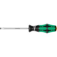 Tapered Slotted Screwdriver, 1/2", 10/1/2" L, Plastic Handle GTA Hardware Inc
