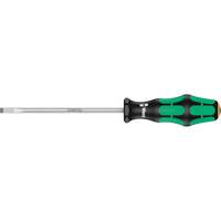 Slotted Screwdriver, 5.5 mm Tip, Round, 8-25/32" L, Plastic Handle GTA Hardware Inc
