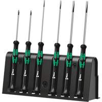 Micro Series Screwdriver Set with Rack, 6 Pcs. GTA Hardware Inc